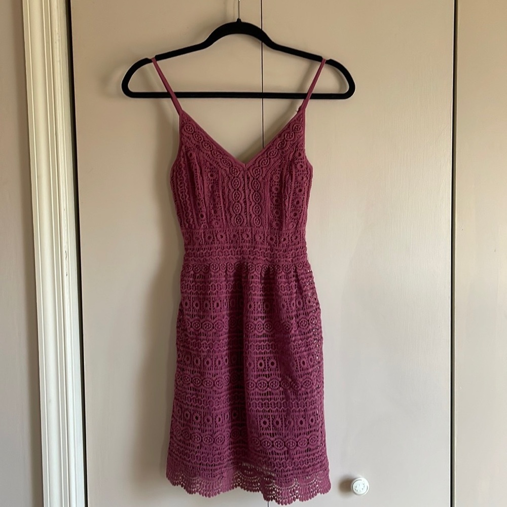 Abercrombie & Fitch Lace Skater Dress